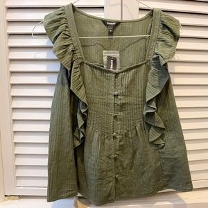 Express Ruffle Top
